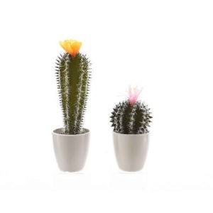 ARITIFICIAL CACTUS WITH FLOWER ASSORTED